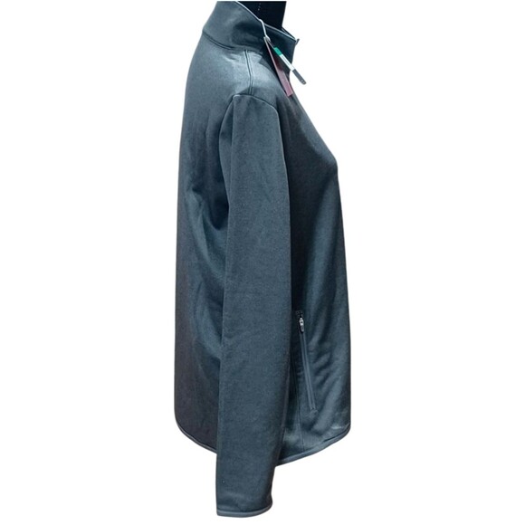 Nike Golf Women's Dark Gray Therma Fit 1/4 Zip NEW Pullover Size XL Side Pockets - Picture 2 of 11